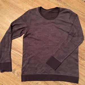 Lululemon black super lightweight long sleeve. Size 8 or 10.